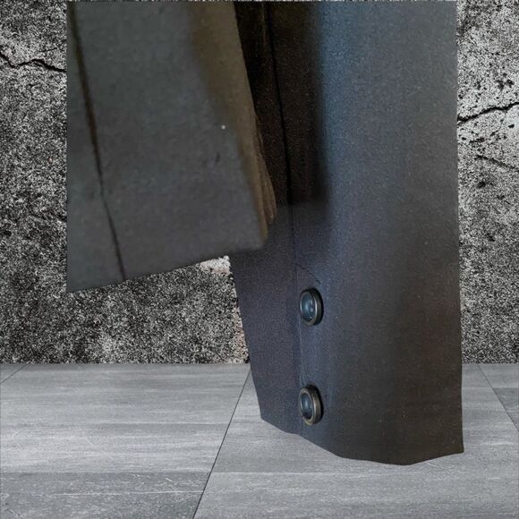 Black Corset style blazer NWOT by AZIZ lace up back sophisticated style size M. - Picture 6 of 8